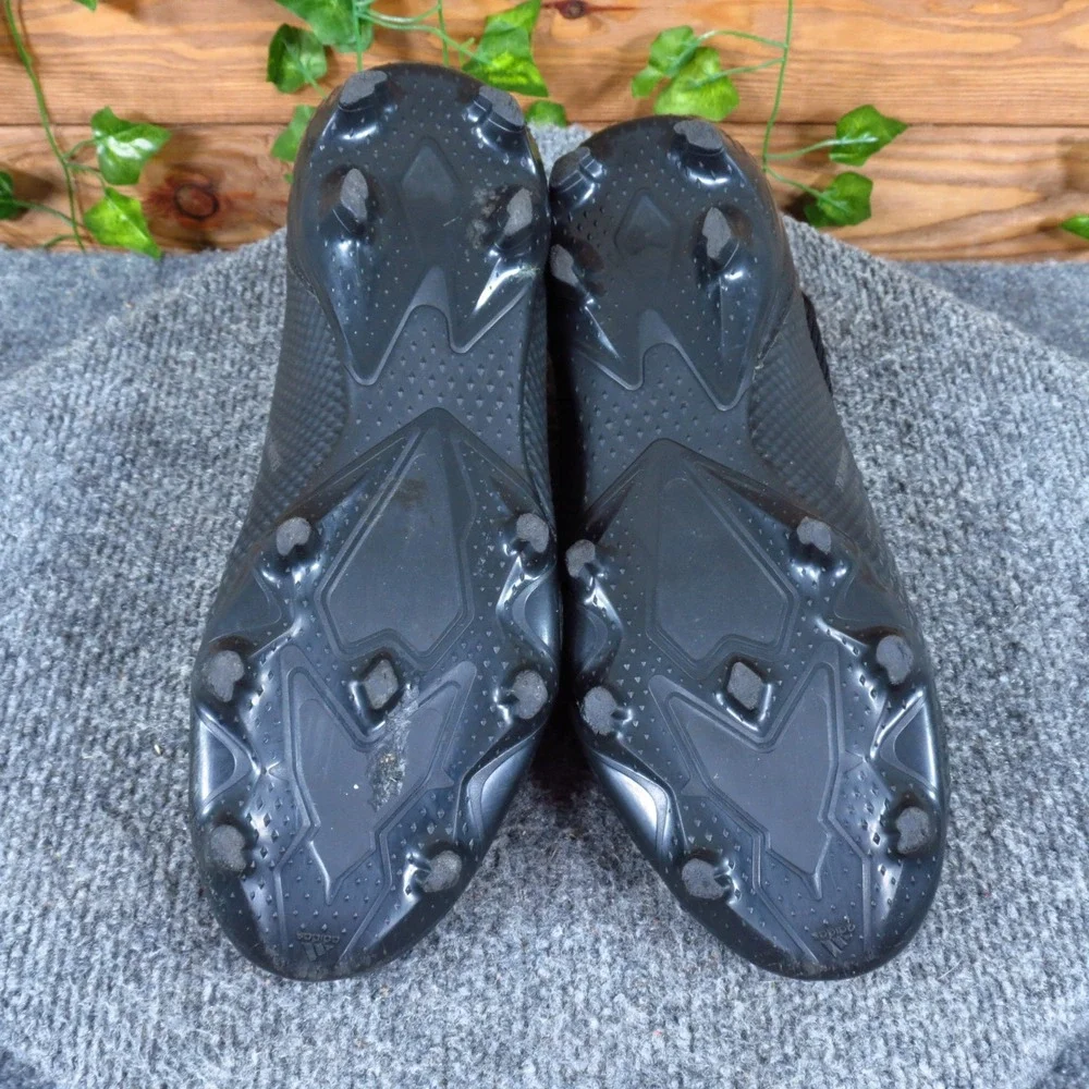 Adidas Predator 20.3 Laceless FG Men Soccer Cleats Size 7.5 Firm Ground Black